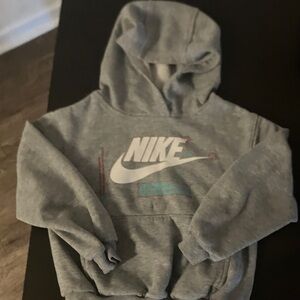 Nike Kids Heather Gray Hoodie